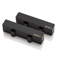 EMG JAX Active Jazz Bass Alnico V Pickup Set Black