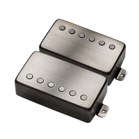 EMG JH James Hetfield  Active Guitar Pickup Set Brushed Black Chrome F Spaced