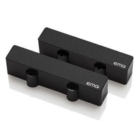 EMG JHZ Passive Bridge Jazz 4 String Bass Pickup Set Black