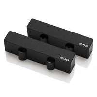 EMG JHZ Passive Bridge Jazz 4 String Bass Pickup Set Black