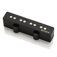 EMG LJVX Long Acting Single Coil Jazz 5 String Bass Guitar Pickup Black