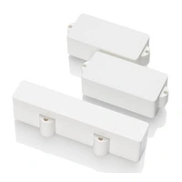 EMG PAX Active Humbucker Alnico V Bass Guitar Pickup with Pots & Wiring White