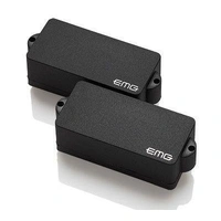EMG PCS Active Humbucker Ceramic Steel Magnets Bass Guitar Pickup Black