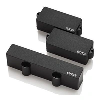 EMG PJA Solderless Active P & Jazz Bass Guitar Pickup Set Black