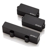 EMG PJCS Solderless Active P & Jazz Bass Guitar Pickup Set Black