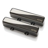 EMG Riptide Robert Trujillo Signature J Bass Pickup Set Blach Chrome