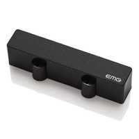 EMG SJHZ Passive Short Neck Jazz Bass Pickup with Pots and Wiring Black