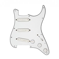 EMG ST65 Passive Alnico V Pre-wired Guitar Pickguard - White