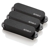 EMG SX Set Active 3 Single Coil Electric Guitar Pickup with Pots and Wire Black