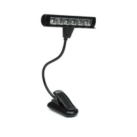 Mighty Bright Encore Music Stand Light Black, 6 LED's
