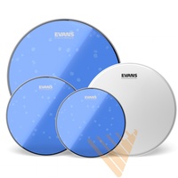 Evans Hydraulic Blue Standard Pack 12", 13", 16" with 14" UV1 Coated Snare Batter