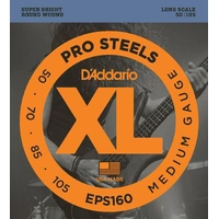 D'Addario EPS160 ProSteels Medium  Long Scale Bass Strings 50 - 105