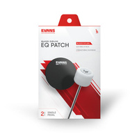 Evans EQ Single Pedal Patch, Black Nylon