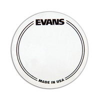 Evans EQ Single Pedal Patch, Clear Plastic