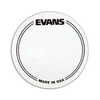Evans EQ Single Pedal Patch, Clear Plastic