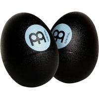 Meinl Percussion Egg Shaker Pair - Black Crystal Clear Sound