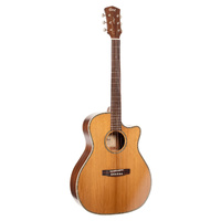 Cort ESSENCE-GA4-NSG Acoustic / Electric Guitar - Fishman Pickup