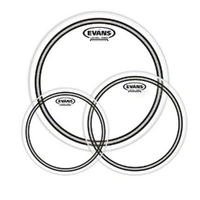 Evans EC2 SST Clear Drum Head Pack 2 Plies Rock Tom Pack - 10/12/16
