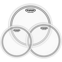 Evans EC2 SST Clear Drum Head Pack  Standard Tom Pack - 12/13/16
