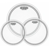  Evans heads EC2 SST Coated Drumhead Pack Rock - 10/12/16 Tom Head Pack