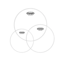  Evans heads G2 Clear Drumhead Pack Standard - 12/13/16 Tom Head Pack