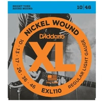 D'Addario EXL110 Regular  Electric Guitar Strings 10 - 46  Nickel wound
