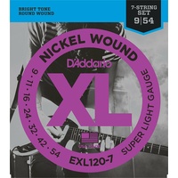 D'Addario EXL120-7 Super Lite 7-String Electric Guitar Strings 9 - 54