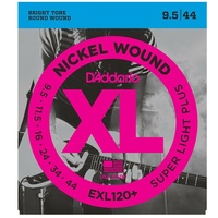 D'Addario 1 Set EXL120+ Set Super Light Plus Electric Guiar Strings 9.5 - 44