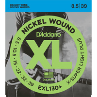 D'Addario EXL130+ Nickel XL Electric Guitar Strings .0085 - .039 