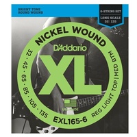 D'Addario EXL165-6 Regular Light Top/ Medium Bottom 6-string 32 - 135