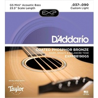 D'Addario EXPPBB190GS Phosphor Bronze  Acoustic Bass Strings Taylor GS 37 - 90