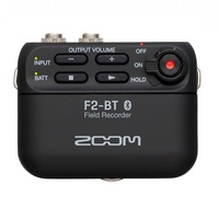 Zoom F2-BT Field Recorder with Lavalier Microphone and Bluetooth Control