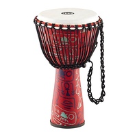 Meinl Percussion Journey Series Rope Tuned Djembe 10-Inch  Pharaoh's Script 
