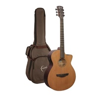 Faith FKVCD - Naked Venus Cutaway acoustic / Electrric Cedar / Mahogany + Bag
