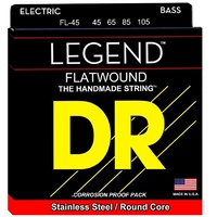 2 sets DR Strings Flatwound Legend Electric Bass Guitar Strings Medium 45 - 105 