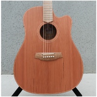 Cole Clark FL1EC Fat Lady Acoustic / Electric Guitar - Redwood / Maple