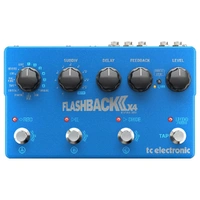 TC Electronic Legendary Flashback 2x4 Delay Built-In TonePrint  Effects Pedal