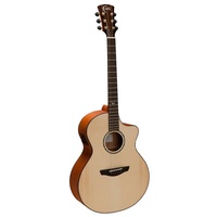 Faith  FNCE - Natural Neptune Cutaway Acoustic / Electric Guitar All Solid Wood 