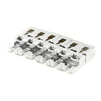 Floyd Rose Special Bridge Saddle Set - 6 Saddles - Chrome