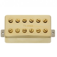 TV Jones Classic Bridge Pickup - Humbucker Mount - Gold
