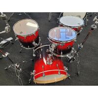 Dixon Fuse Maple 418 Series 4-Pce Drum Kit with Hardware