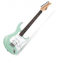 Cort G110 CGN Electric Guitar HSS - Caribbean Green Finish