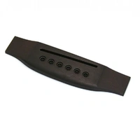 Allparts Ebony Acoustic Guitar Bridge