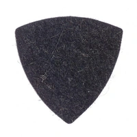 Felt Tones Gypsy Black Wool Felt 1 x Guitar / Ukulele Pick