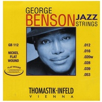 Thomastik-Infeld George Benson Jazz Guitar Strings - Flatwound Medium-Light .012-.053