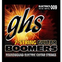 GHS Strings GB7CL Custom Light 7-String Electric Guitar Strings Boomers 09 - 62