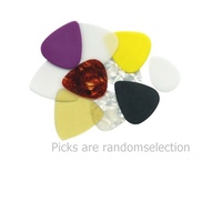 Clayton Garage Band 10 Pick Pack Random Selection of 10 Guitar Picks / Plectrums