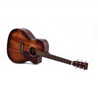 Ditson by Sigma Guitars 15 Series Grand OM Acoustic / Electric Guitar Aged