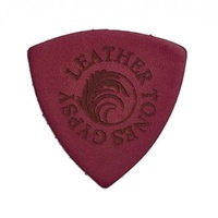 Leather Tones Gypsy Cognac  Leather Pick - 1 x  Ukulele Pick