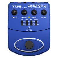 The Behringer GDI21 V-Tone Guitar Amp Modeler/Direct Recording Preamp/DI Box